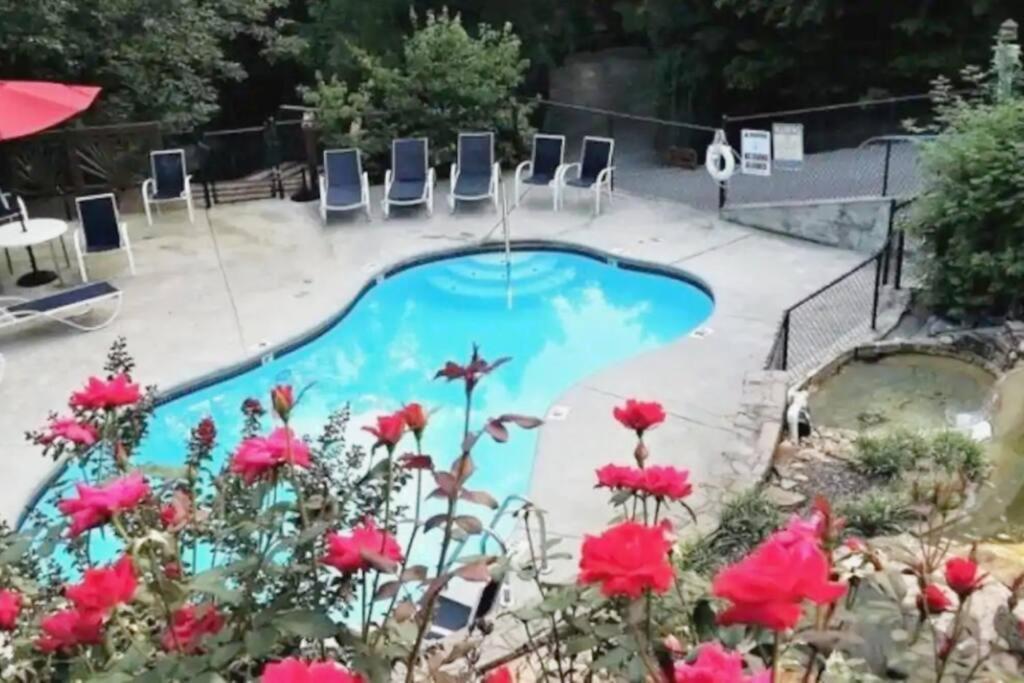 Cozy Cabin! Hot Tub, King Bed, Fireplace, & Pool Gatlinburg Dış mekan fotoğraf